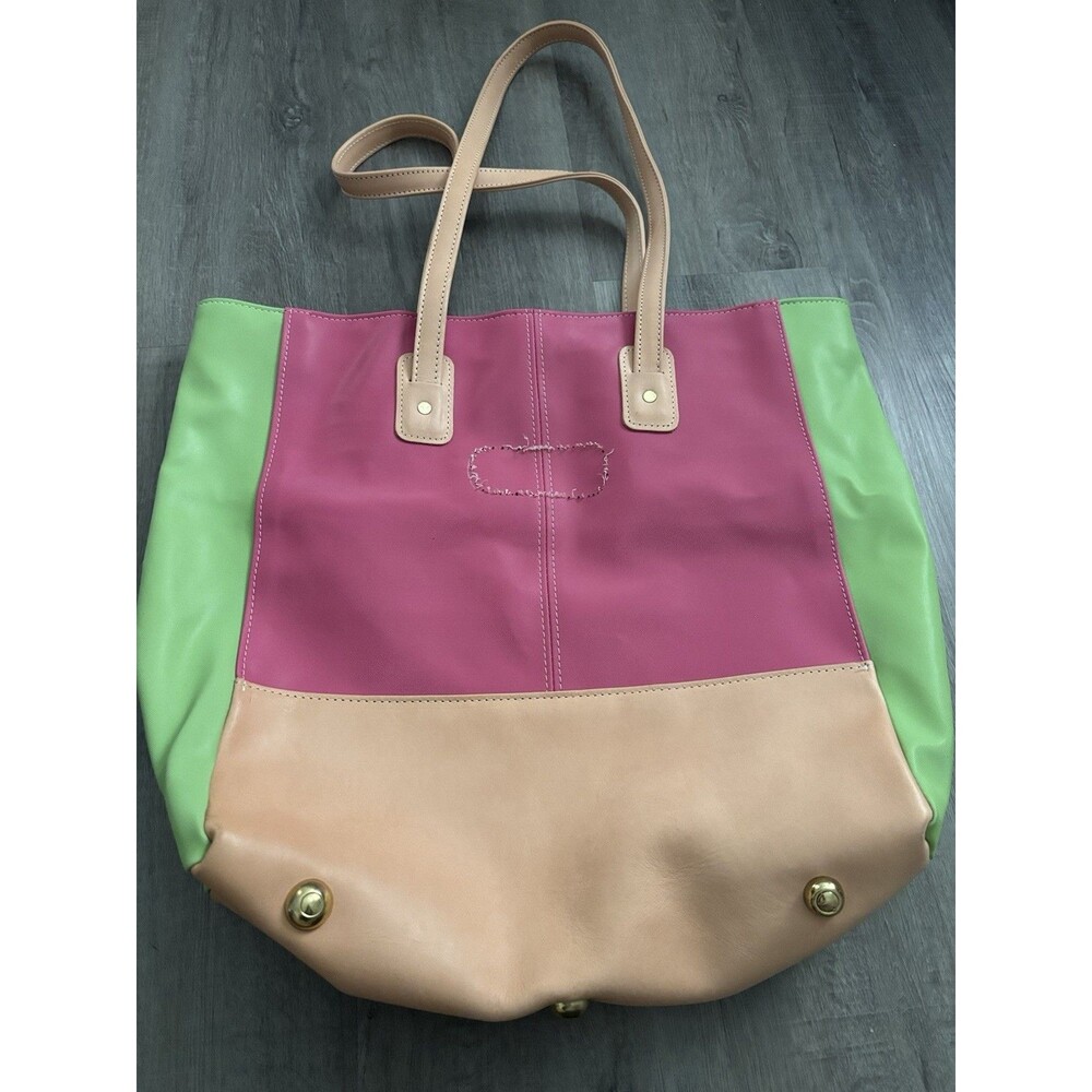Jon Hart Design Pink Green Tote Bag